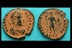 Arcadius Æ 2, Roman Glory, Antioch mint, Beautiful!